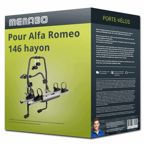 Porte vélo menabo stand - porte-vélo, 2