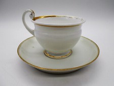 MAGNIFIQUE TASSE BLANCHE & OR