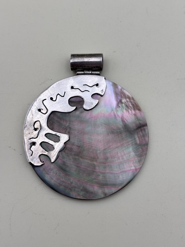 Ancien pendentif argent 925 - ancien,