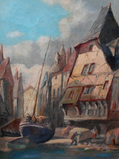 Tableau Ancien Peinture Huile