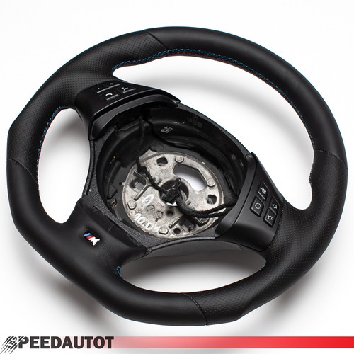 Volant cuir aplatit bmw - m,