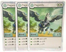 x3 Carte Bakugan Battle Planet