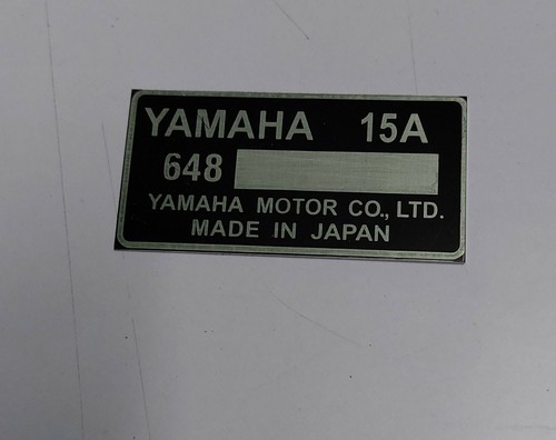 Plaque identification - plaque,