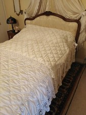 Lit Ancien Chêne Massif 1m15 X 200