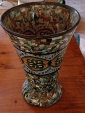 vase céramique gerbino vallauris de 21 cm circonférence 15cm