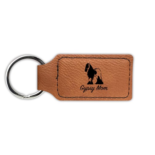 Gypsy mom keychain leatherette - gypsy,