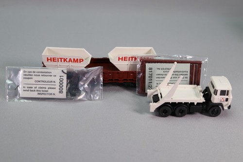 Ba033 train wagon plat - ba033, 1/87