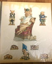 Album + de 360 Anciens découpis chromos Victorian scrap Enfants Fleurs Animaux