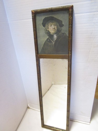 Antique trumeau wall - wall, mirror