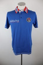 Nebulus Polo Homme 100% Coton Taille S/46 Homme Casual Vintage Logo Avec Tag