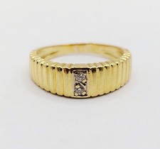 Bague chevalière vintage or