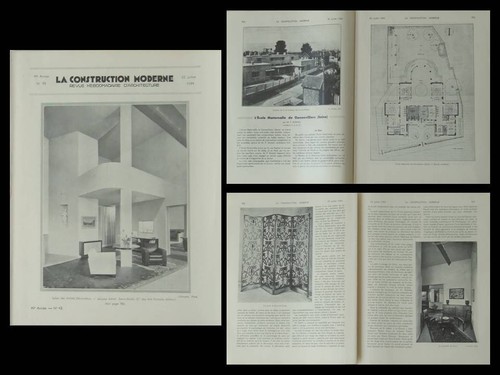 Construction moderne 1934 - construction,