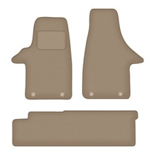 Tapis de sol en velours Beige