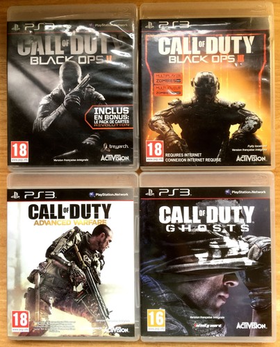 Lot jeux ps3 call of - jeux,