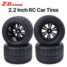 4PCS ZD Racing RC Tires & Wheels for HPI HSP Savage XS Flux 1/10 Off Road Truck