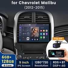 Camera 8Core 6G+128GB Carplay For Chevrolet Malibu Android Car Stereo Radio GPS