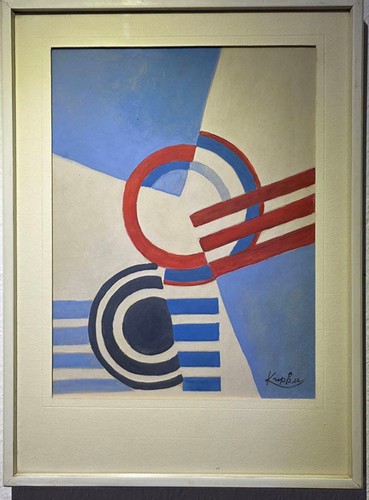 Gouache abstraction - gouache.,
