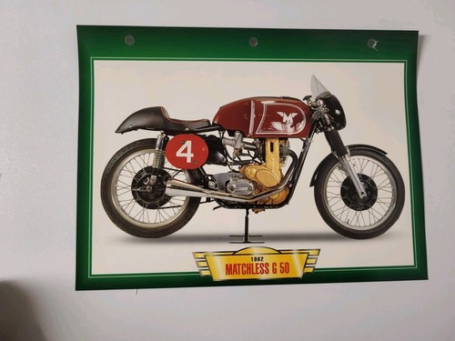 Matchless g50 carte fiche - g50,