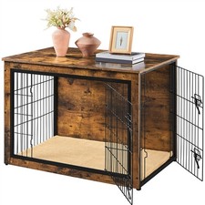 Cage pour Chien Chiots en Bois