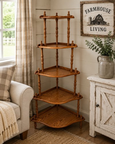 Vintage tier oak - oak, corner