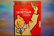 LE MONDE TINTIN LE RETOUR + CARTE BONNE ANNÉE 2009
