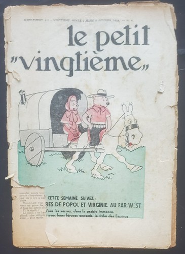 Tintin petit vingtième - petit,