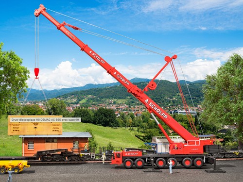 Kibri grue télescopique demag - télescopique,