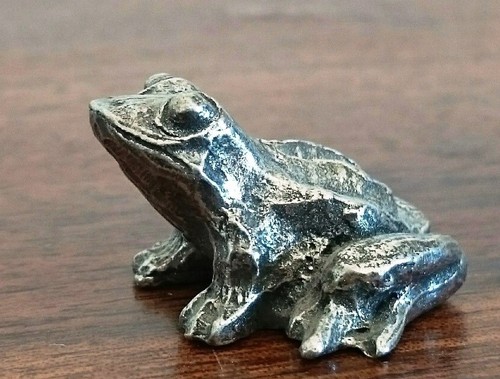 Figurine étain michel - étain, laude