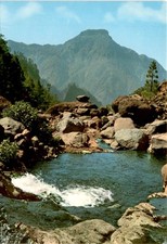 Isla de San Miguel de la Palma, Parque Nacional de La Caldera de Tabur Postcard