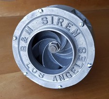 B&M Siren Police Motorcycle friction siren for Harley / Moto Guzzi