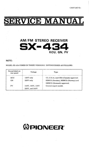 Service manuel instructions - service,