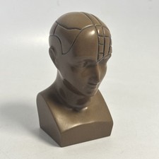 Paxipam Halazf. Pam Vintage Phrenology Bust Medical Advertising Statue Head Rare