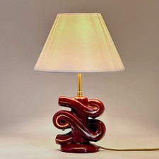 Lampe céramique vintage table