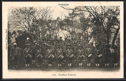 Carte postale tonkin - carte,