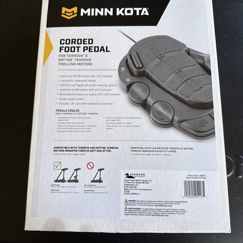 Minn kota foot pedal corded - foot, pedal-corded