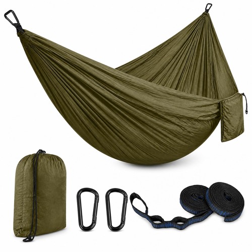 Hamac léger vert militaire - hamac,