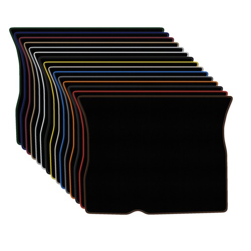 Noir tapis coffre velour - coffre,