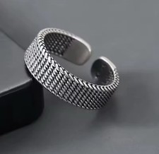 Bague Homme Argent Plaqué