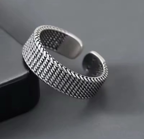 Bague homme argent plaqué - homme,