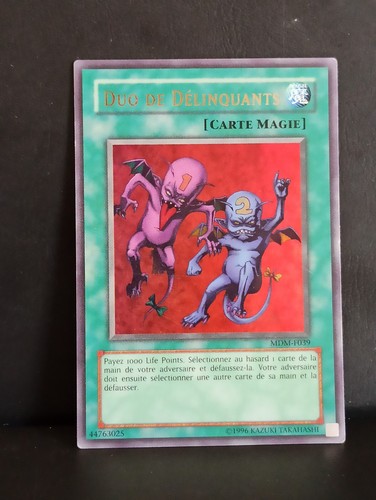 Carte duo de - yu-gi-oh,