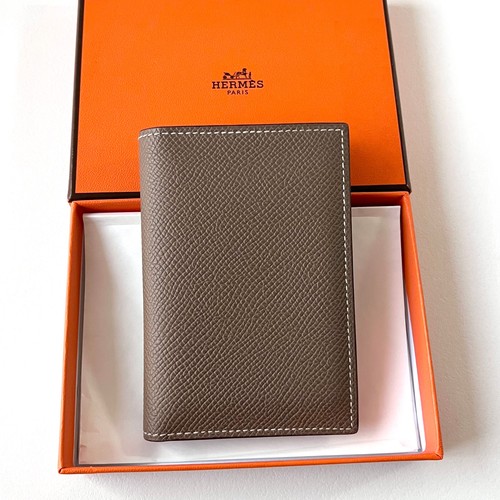 Hermes portefeuille cuir - portefeuille,