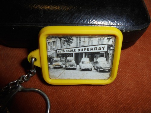 Porte clés photo auto ecole - auto,