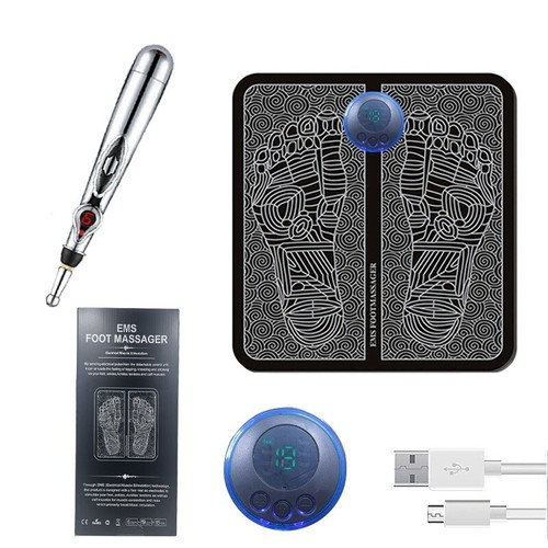 Tapis massage pied électrique