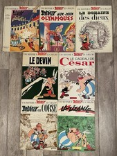 Astérix Lot 6 BD 5 EO 1966 70