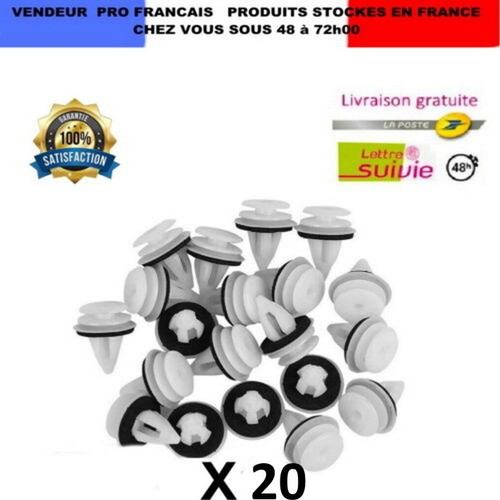 Clips agrafe fixation - 20,