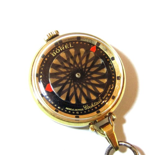 Montre pendentif cocktail