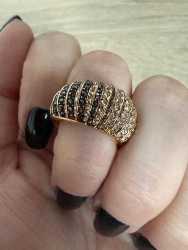 Bague swarovski luxury domed - luxury,