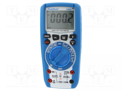 Peaktech 3443 multimètre - peaktech, p-3443