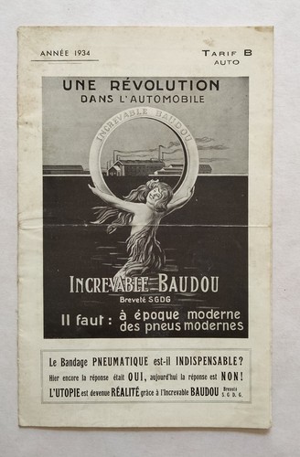 Original french brochure - original,