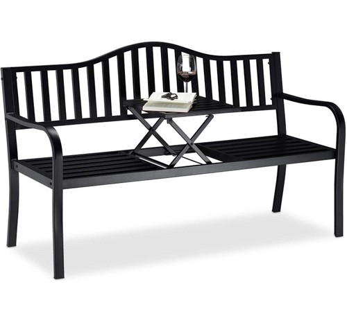 Banc jardin avec table - banc,